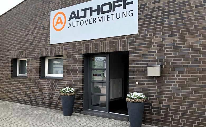 Mietstation Autovermietung Althoff in Borken